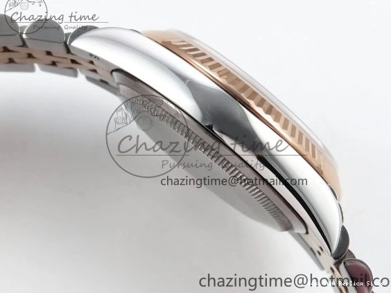 Good Copy Rolex Watches VR Brown Bracelet Best APF Edition 126231 RG 36 on FreshLook Sitck 1:1 SS DateJust Dial Jubilee 1590 904L Steel 0112